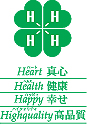 H H H H Heart 真心 Health 健康 Happy 幸せ Highquality 高品質